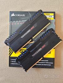 RAM 16gb DDR4 Corsair LPX Vengeance LED 3000MHz