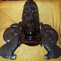 maschera di legno 