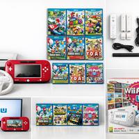 Nintendo Wii U completa + 9 giochi + accessori