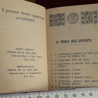 Libro Religioso Antico libretto il libro dell’aspi
