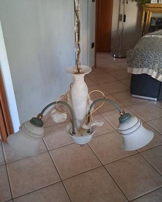 lampadario tre luci 