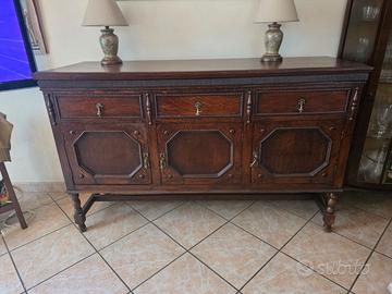 mobile antico 3 sportelli + 3 cassetti