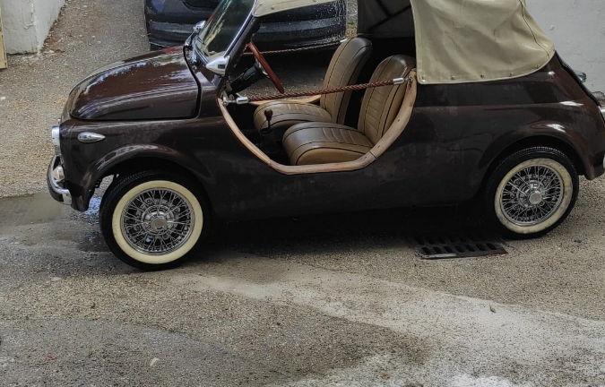 Fiat 500 d'epoca jolly spiaggina