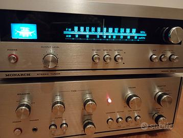 Amplificatore e Tuner Monarch