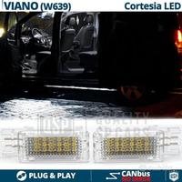 Luci LED SOTTOPORTA Per MERCEDES VIANO W639 CANBUS