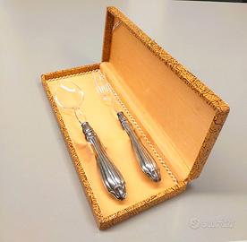 Coppia posate vintage da insalata