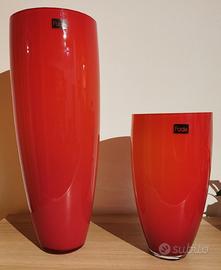 Vasi Fade in vetro rosso