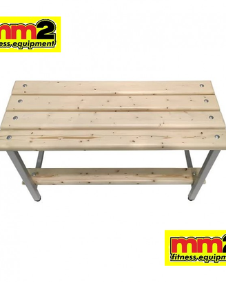 panca spogliatoio 100cm GATEPRO doghe naturali