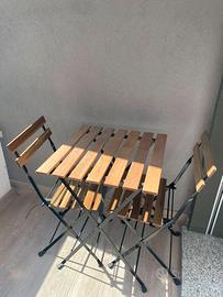 Set tavolo IKEA TÄRNÖ + 2 sedie  e 2 cuscini