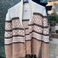 Cardigan da uomo allacciatura a bottoni QB 24