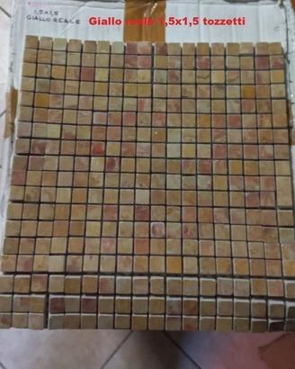 piastrelle travertino/Mosaico/rosso Verona/Giallo