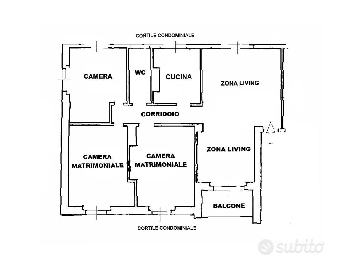 Appartamento – Milano, Quartiere ALER Varesina, Cagnola - Vista 3