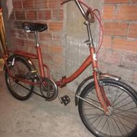 Bici tipo Graziella, pieghevole, pronta all'uso