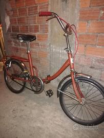 Bici tipo Graziella, pieghevole, pronta all'uso