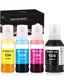 IUBEST 104 Inchiostro Compatibile con Epson 104 o 