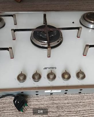 Griglie in ghisa piano cottura SMEG PVB750