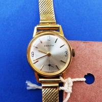 Zenith vintage bracciale interamente in oro 18k