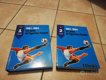 33 anni di figurine panini due libri completi