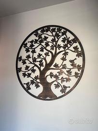 Albero della Vita in metallo- decorazione parete