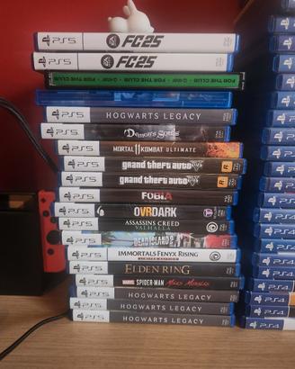 giochi ps4 ps5  in lotto.o singoli chiedere  x  pz