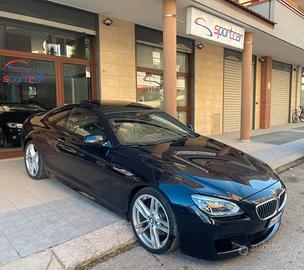 Bmw 640d Coupé 313cv MSPORT "TETTO NAVY LED PELLE