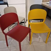 4 Sedie Pedrali Modello Dome 260