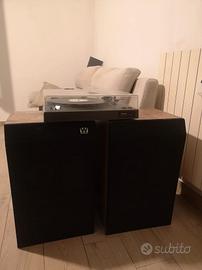 Giradischi anni '70 con casse, tutto originale