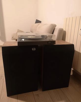 Giradischi anni '70 con casse, tutto originale