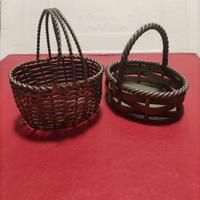 Cestini decorativi stile vintage