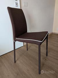  Sedie soggiorno Zamagna set da 6