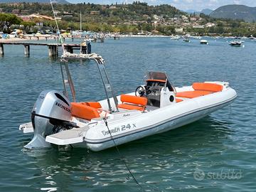 Gommone Marlin 24X 2022 e Honda 250 solo lago