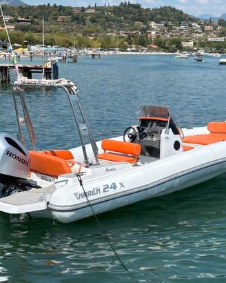 Gommone Marlin 24X 2022 e Honda 250 solo lago