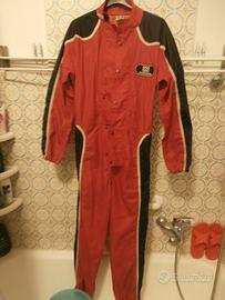 tuta antipioggia, paraschiena, specchietti, borsa