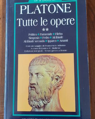 Platone,tutte le opere