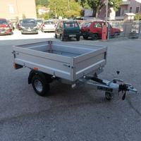Rimorchio nuovo BETA 180 con sponde lamiera 40
