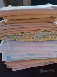 Lenzuola singole misto cotone/flanella