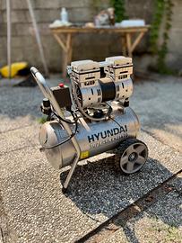 Compressore d'aria portatile Hyundai 24 litri