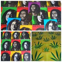 Adesivi prismatici Bob Marley Peter Tosh Jamaica