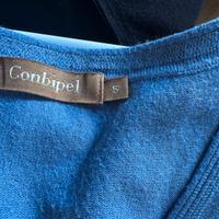 maglione azzurro conbipel tg s
