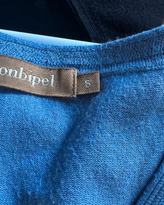 maglione azzurro conbipel tg s