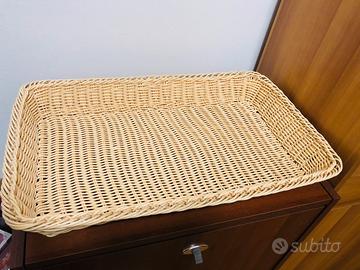 Cesto pane rattan cucina peofessionale