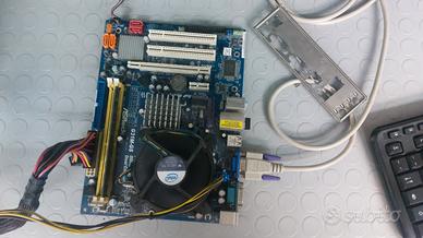 scheda madre G31M-GS ddr2 + ram e cpu