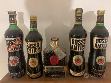 Rosso Antico Liquori Vintage Lotto di  5 bottiglie