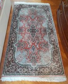 Tappeto seta pura Srinagar fatto a mano