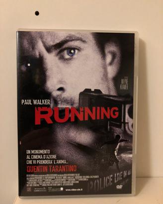 Running DVD film Paul Walker
