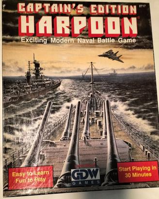 Wargame "Harpoon Captain's Edition" della GDW