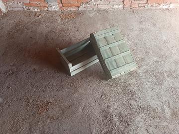 cassette in legno frutta verdura