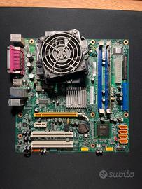 Scheda madre Lenovo V61 + cpu + ram