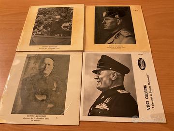 Dischi in vinile originali di Benito Mussolini