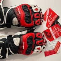 Guanti in pelle moto